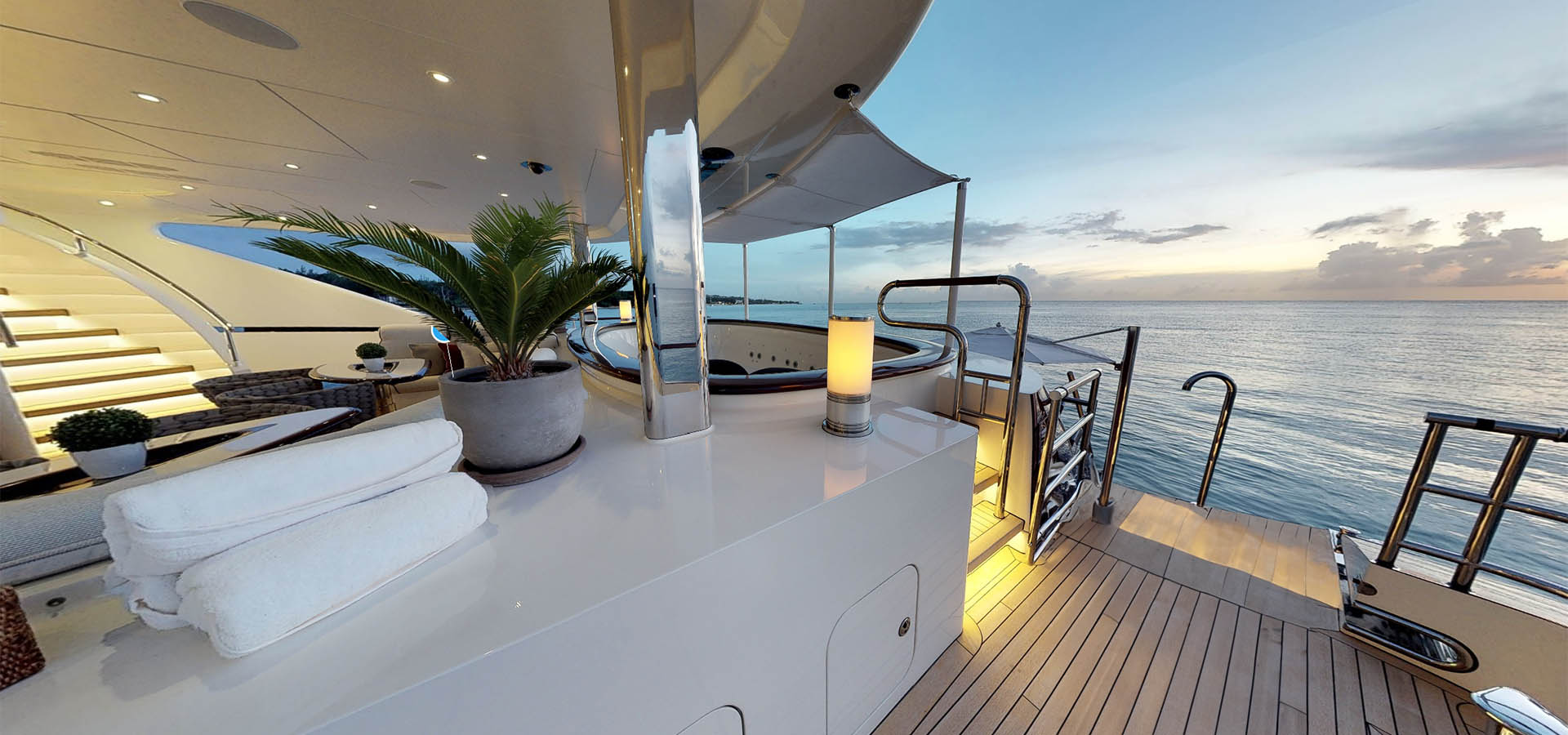 55 m superyacht Quite Essential, LiDAR digital twin before her refit