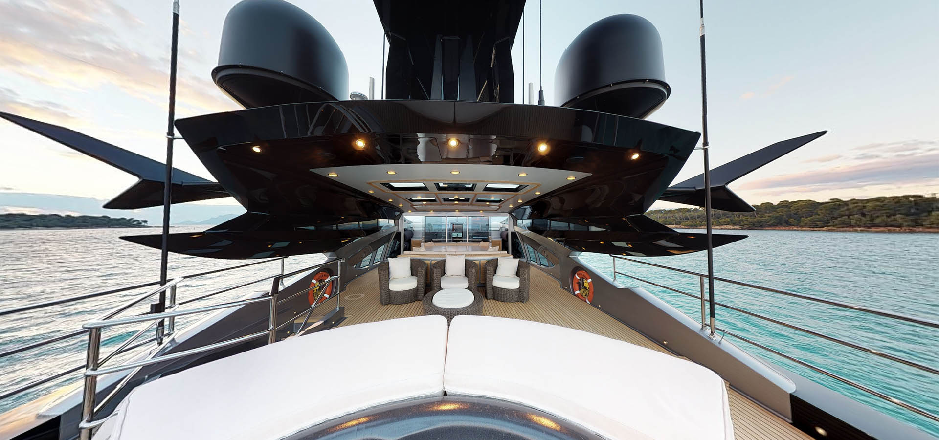 45.7 m superyacht Silver Wave, LiDAR digital twin