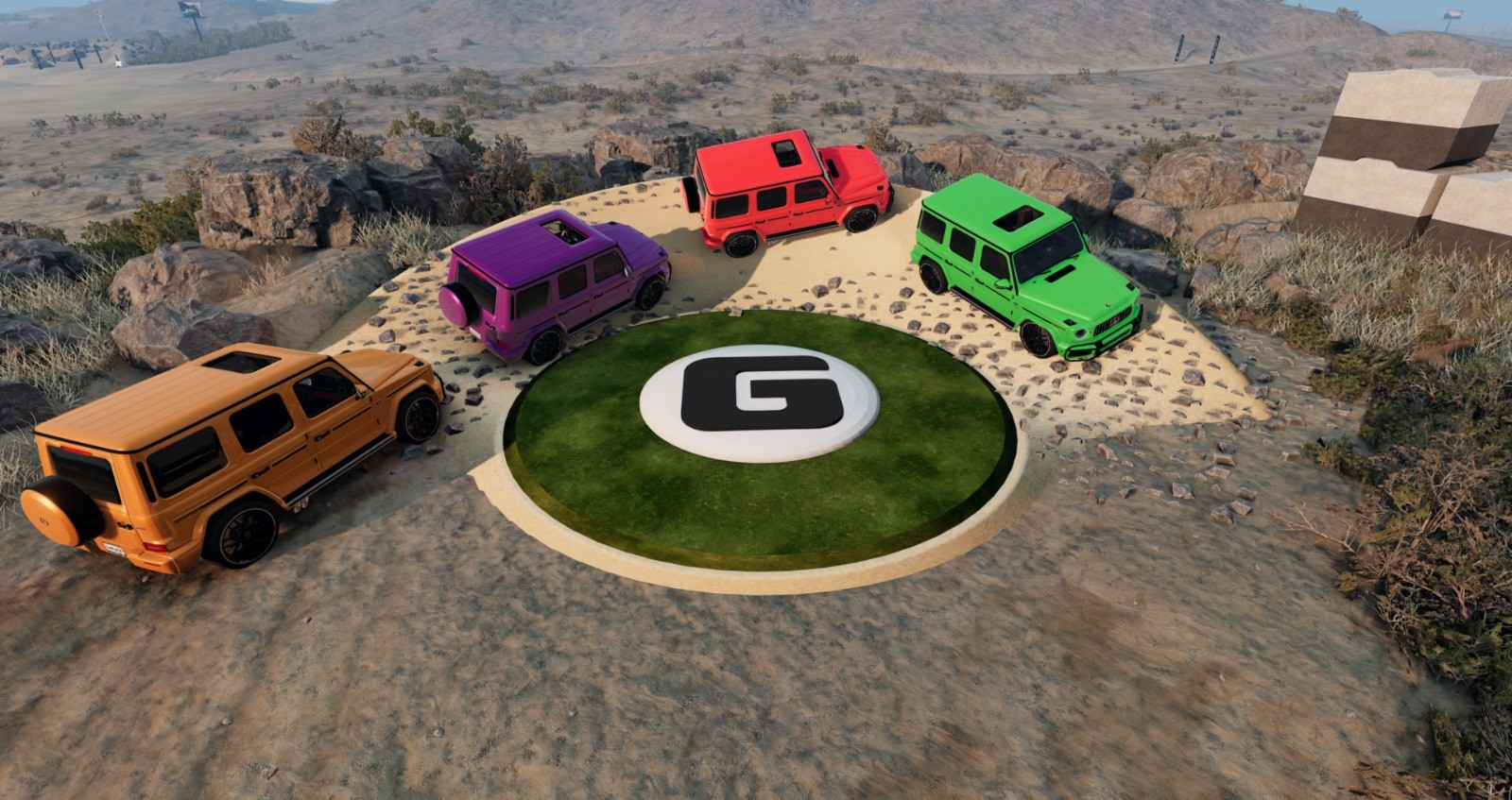 The G turntable.