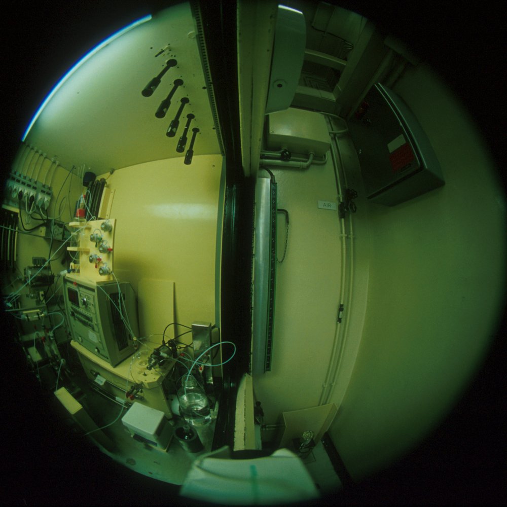 Inside a hot cell, 2000.
