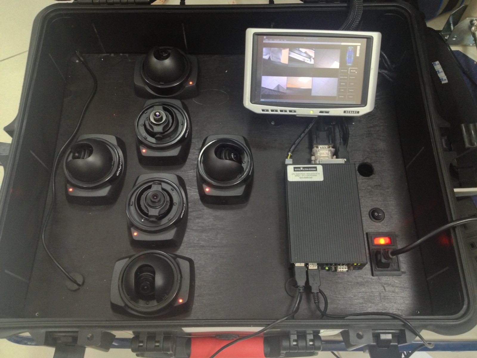 The simulator case.
