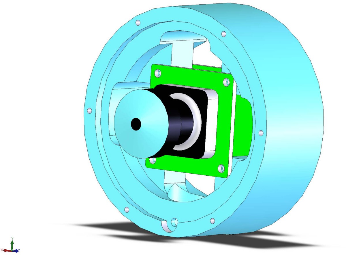 Camera housing, 3D design.