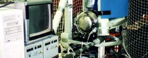 Experiment rack on board the A300 Zero-G