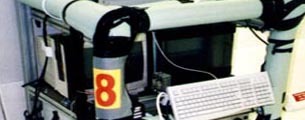 Experiment rack on board the A300 Zero-G